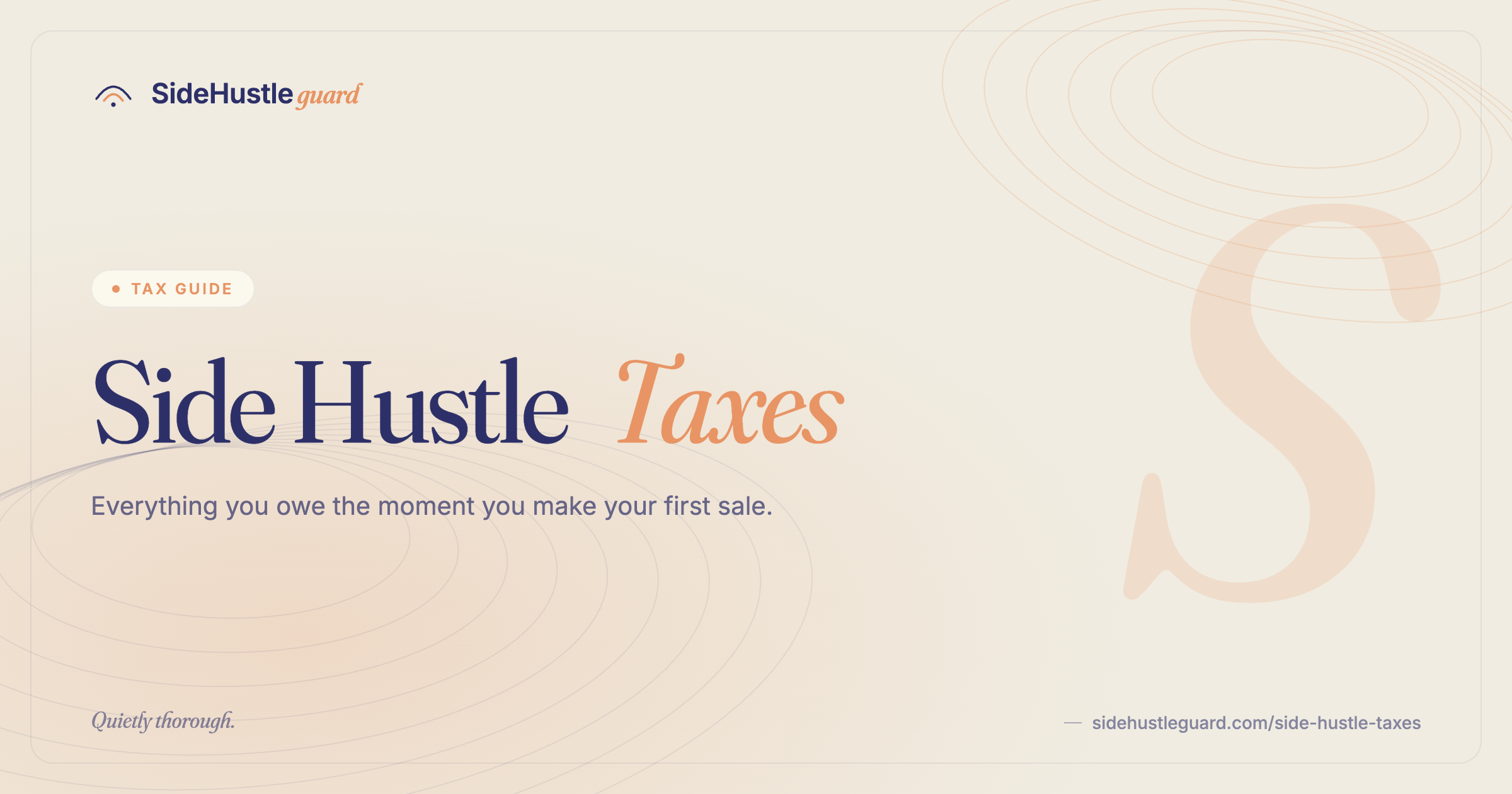 Side hustle taxes — what every US side hustler needs to know about the IRS